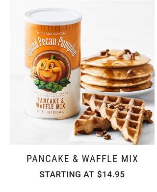 pancake & waffle mix - starting at $14.95