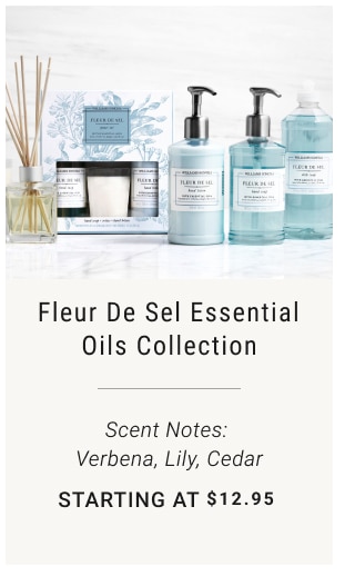 Fleur de Sel Essential Oils Collection starting at $12.95 