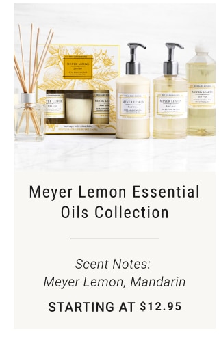 Meyer Lemon Essential Oils Collection starting at $12.95