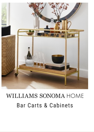 Williams Sonoma Home Bar Carts & Cabinets