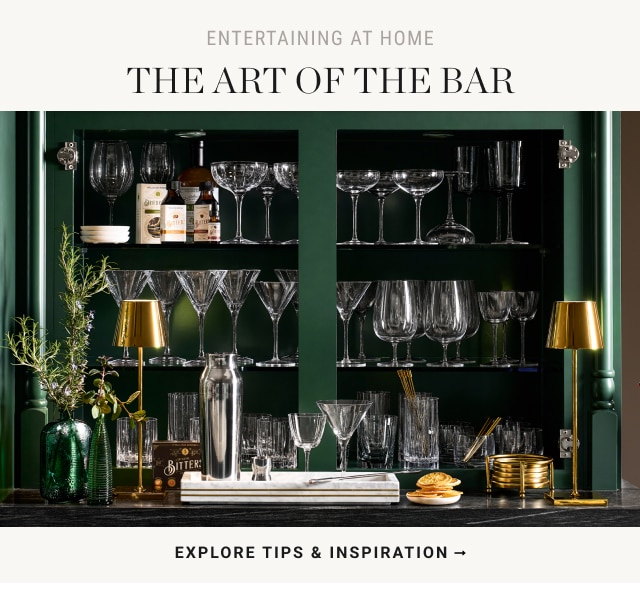 Entertaining at Home - The Art of the Bar - Explore Tips & Inspiration