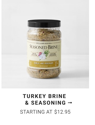 Turkey Brine & Seasoning - Starting at $12.95