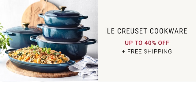 Le Creuset Cookware - Up To 40% Off + Free Shipping