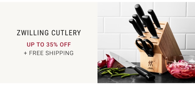 Zwilling Cutlery Up to 35% off + free Shipping