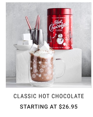 Classic Hot Chocolate Starting at $26.95