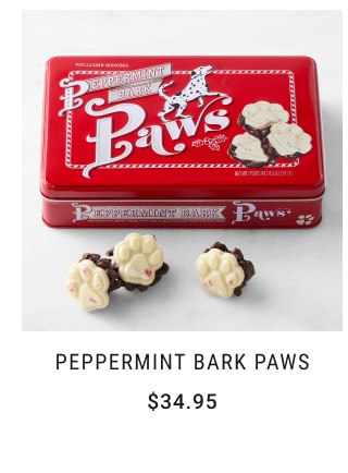 Peppermint Bark Paws $34.95