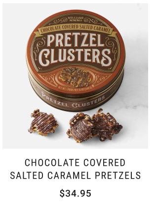 Chocolate Covered Salted Caramel Pretzels $34.95