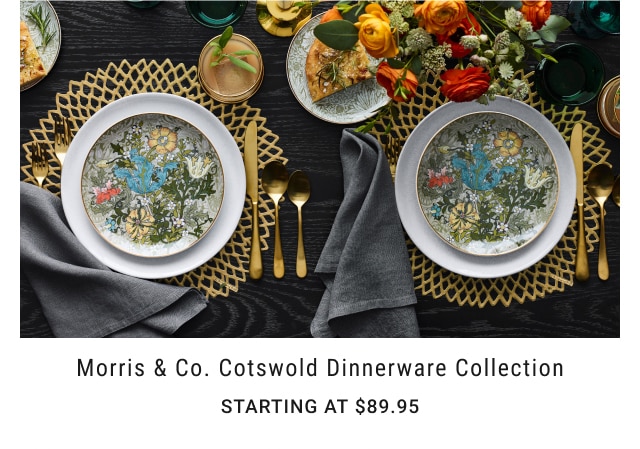 Morris & Co. Cotswold Dinnerware Collection - Starting at $89.95