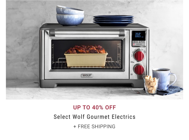 Up to 40% Off Select Wolf Gourmet Electrics + Free Shipping