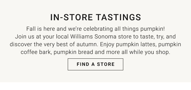 In-Store Tastings - Find A Store