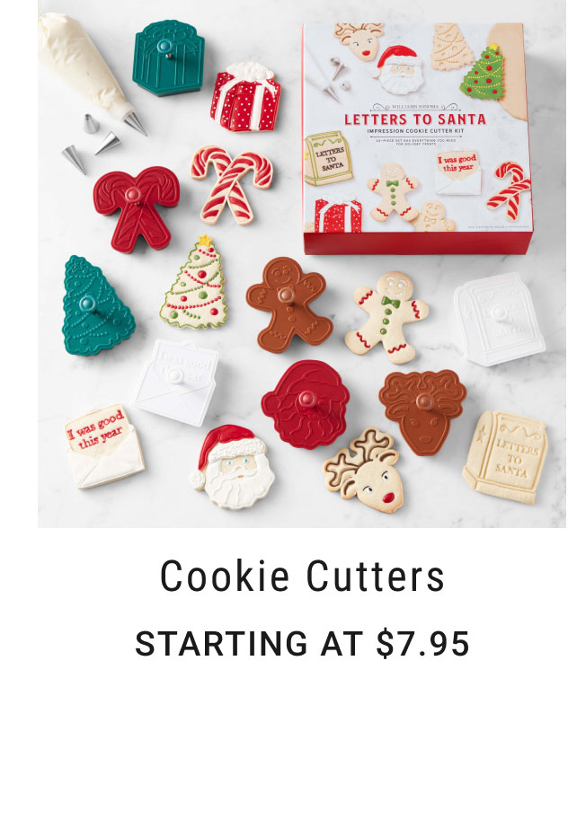 Cookie Cutters - Starting at $7.95