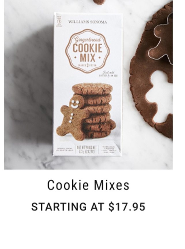 Cookie Mixes - Starting at $16.