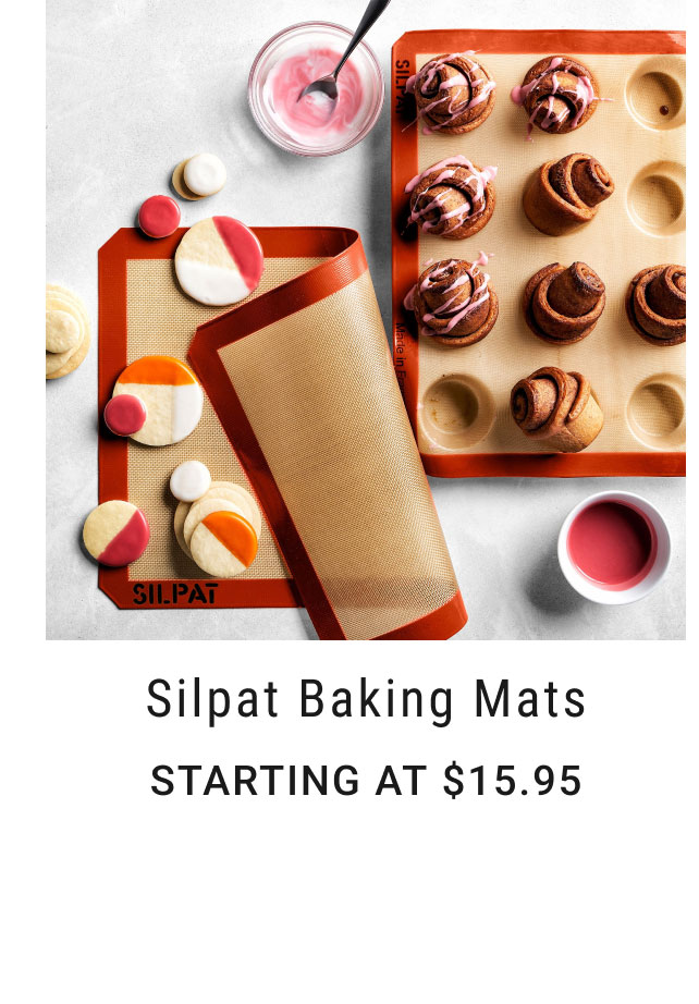 Silpat Baking Mats - Starting at $15.95