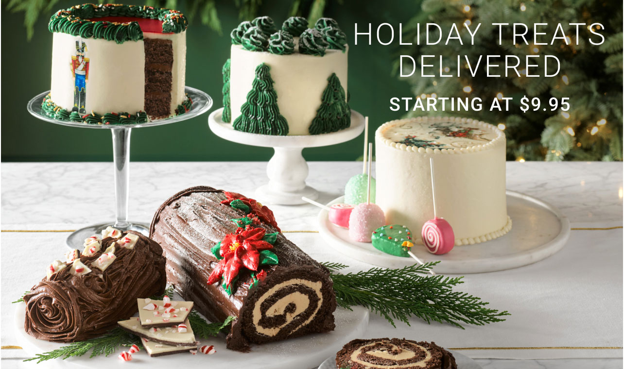 holiday treats delivered - Starting at $9.95