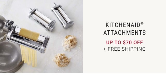 KitchenAid® Attachments - Up To $70 Off + Free Shipping