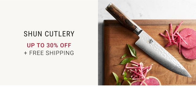 Shun Cutlery - Up To 30% Off + Free Shipping