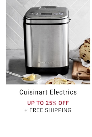 Cuisinart Electrics - Up To 25% Off + Free Shipping