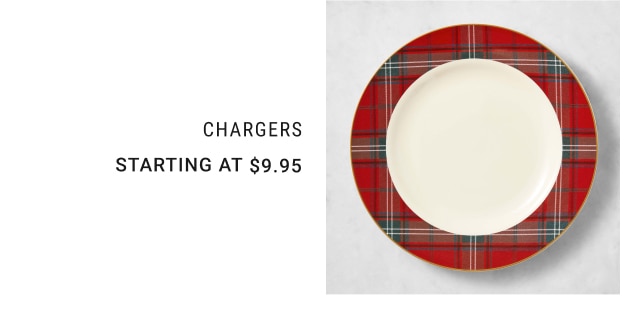 Chargers - Starting at $9.95