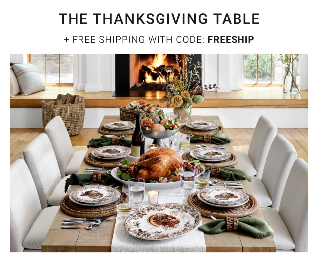 The Thanksgiving Table + Free Shipping with Code: FREESHIP