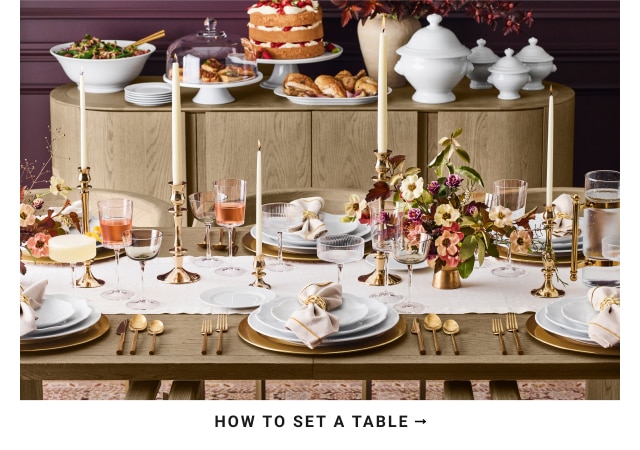 How To Set A Table