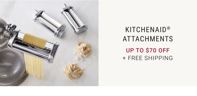 KitchenAid® Attachments - Up To $70 Off + Free Shipping