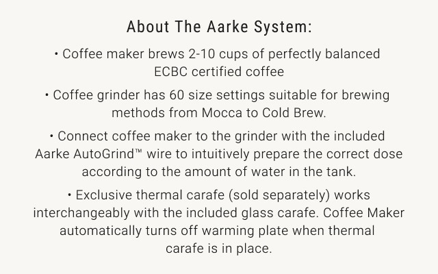 About The Aarke System