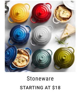 Stoneware Starting at $18