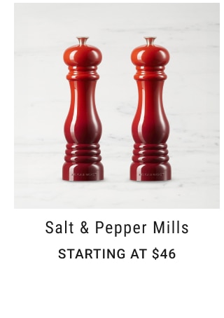 Salt & Pepper Mills Starting at $46