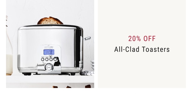 20% Off All-Clad Toasters