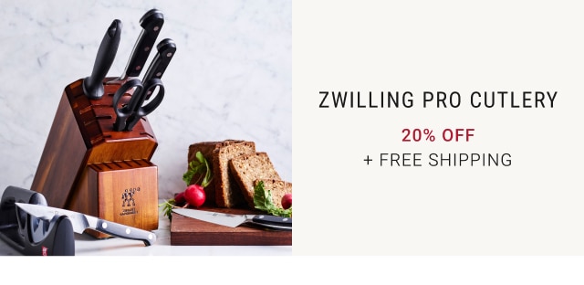 Zwilling Pro Cutlery - 20% Off + Free Shipping