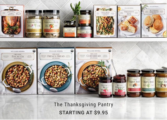 The Thanksgiving Pantry Starting at $9.95