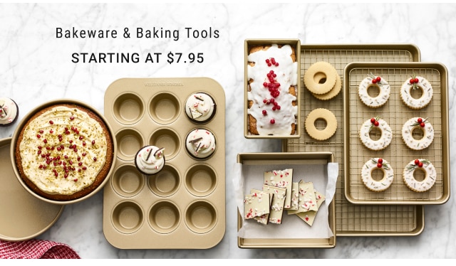 Bakeware & Baking Tools Starting at $7.95