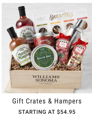 Gift Crates & Hampers Starting at $54.95