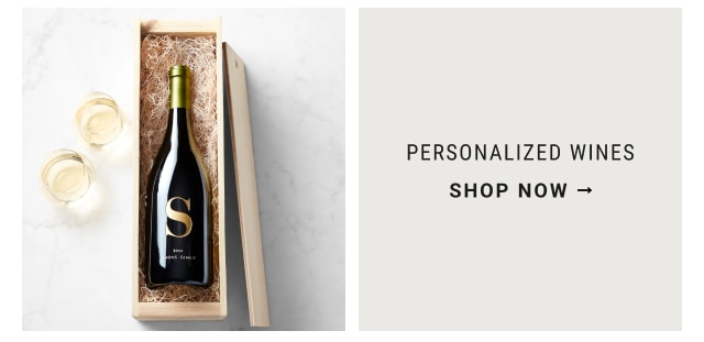 personalized wines - shop now