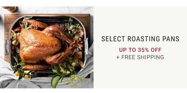 Select Roasting Pans Up to 35% Off + FREE SHIPPING