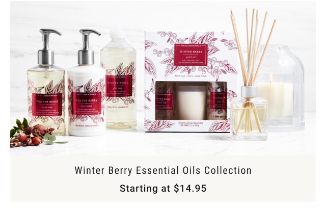 Winter Berry Essential Oils Collection Starting at $14.95