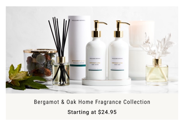 Bergamot & Oak Home Fragrance Collection Starting at $24.95