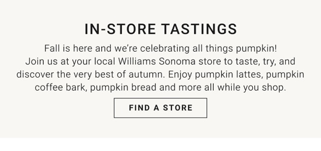 In-Store Tastings - Find A Store