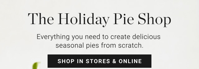 The Holiday Pie Shop - shop in stores & online