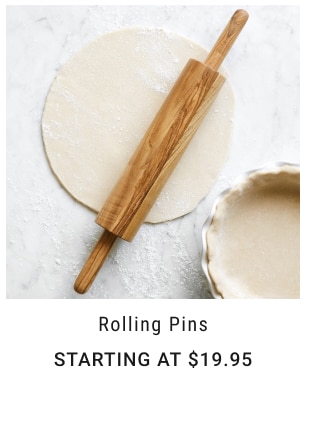 Rolling Pins Starting at $19.95