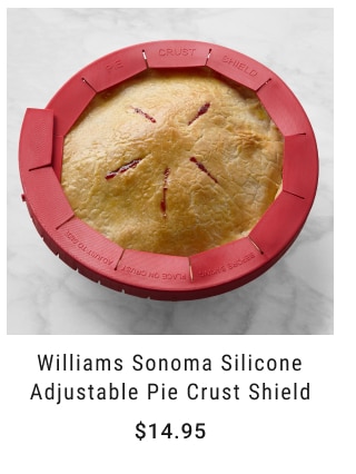 Williams Sonoma Silicone Adjustable Pie Crust Shield $14.95