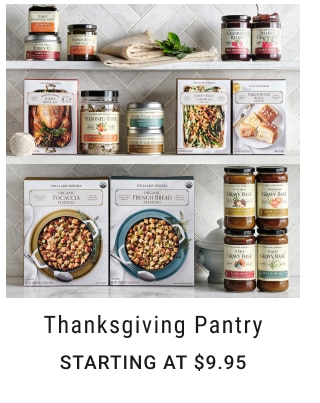 Thanksgiving pantry Starting at $9.95