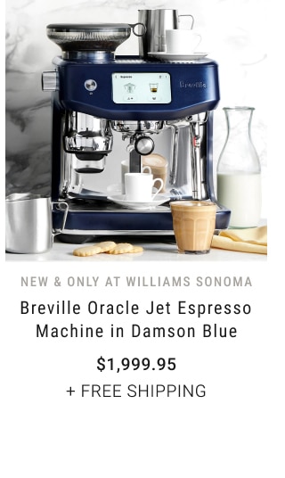 Breville Oracle Jet Espresso Machine in Damson Blue - $1,999.95 + Free Shipping