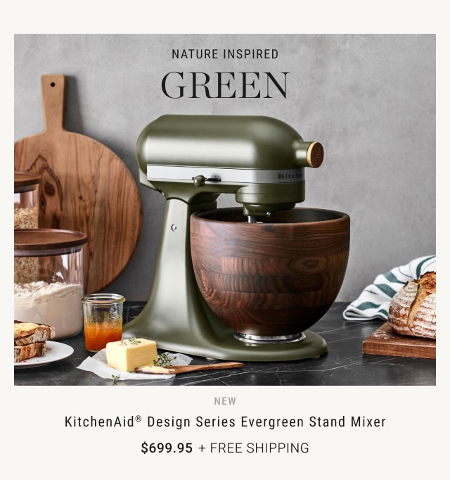 Nature Inspired Green - KitchenAid® Design Series Evergreen Stand Mixer - $699.95 + Free Shipping