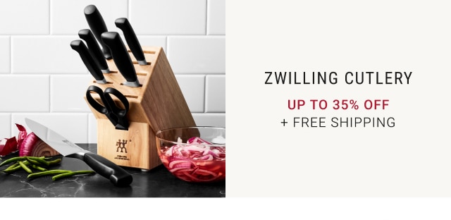 Zwilling Cutlery - Up To 35% Off + Free Shipping