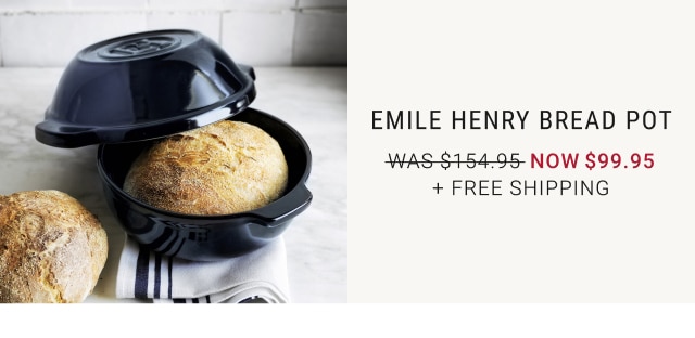 Emile Henry Bread Pot - NOW $99.95 + FREE SHIPPING