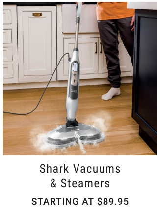 Shark Vacuums & Steamers Starting at $89.95