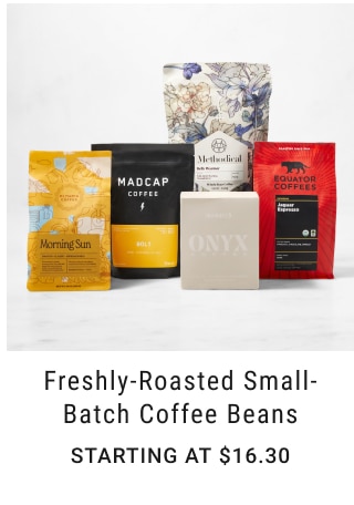 Freshly-Roasted Small-Batch Coffee Beans Starting at $16.30