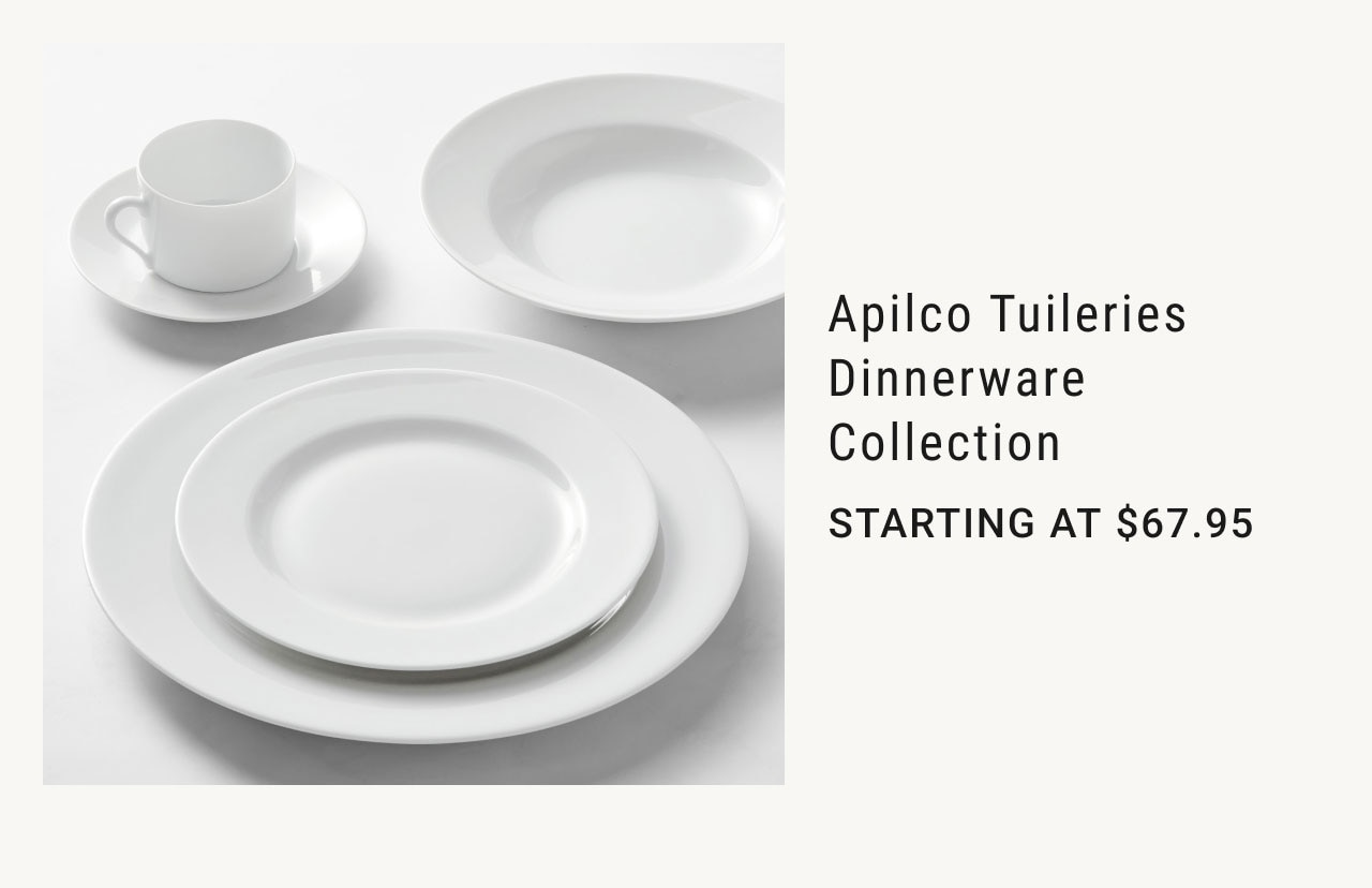 Apilco Tuileries Dinnerware Collection - Starting at $67.95