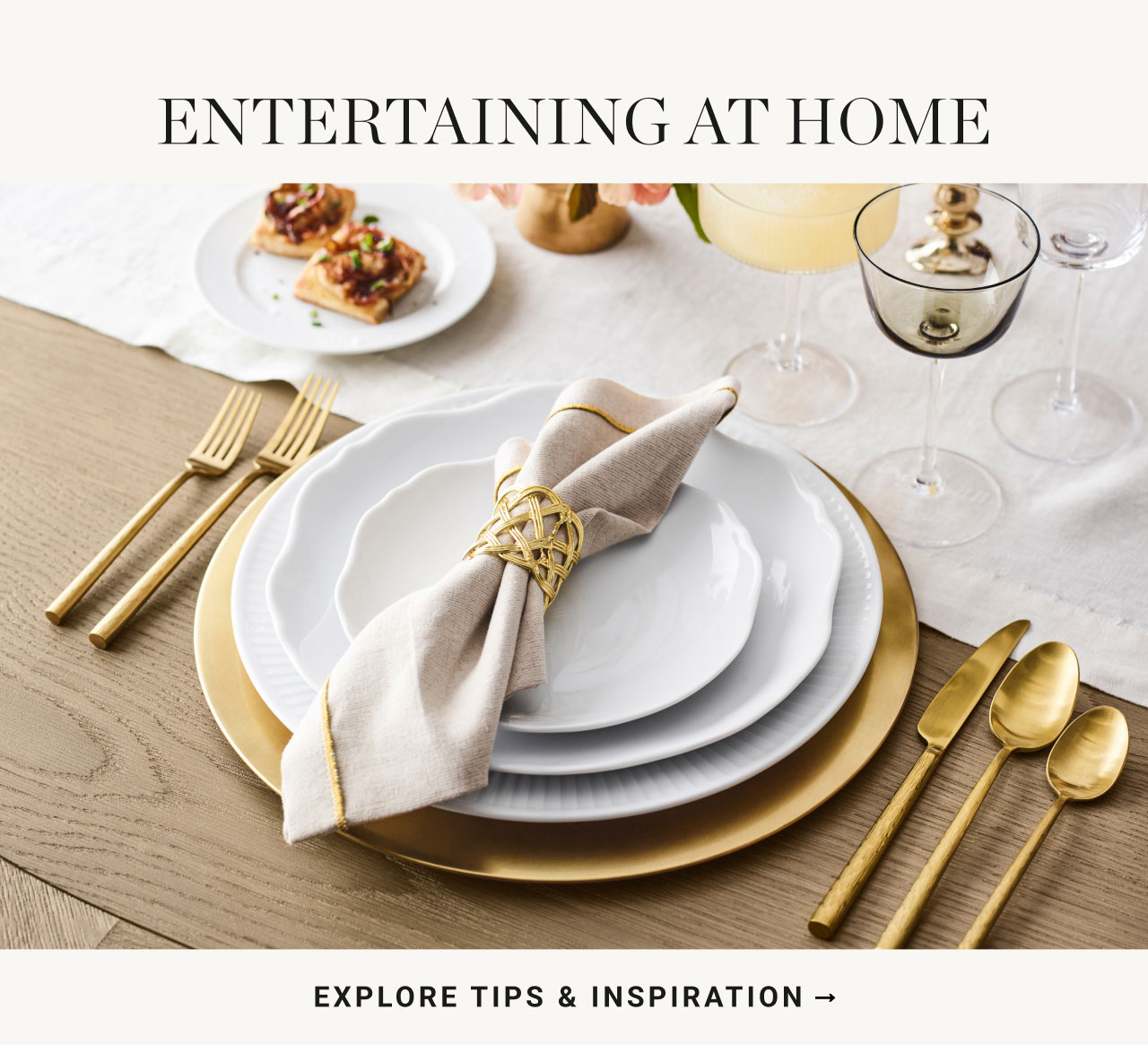 Entertaining at home - Explore tips & inspiration